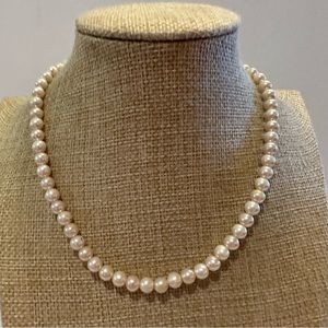Napier Girl’s faux pearl necklace